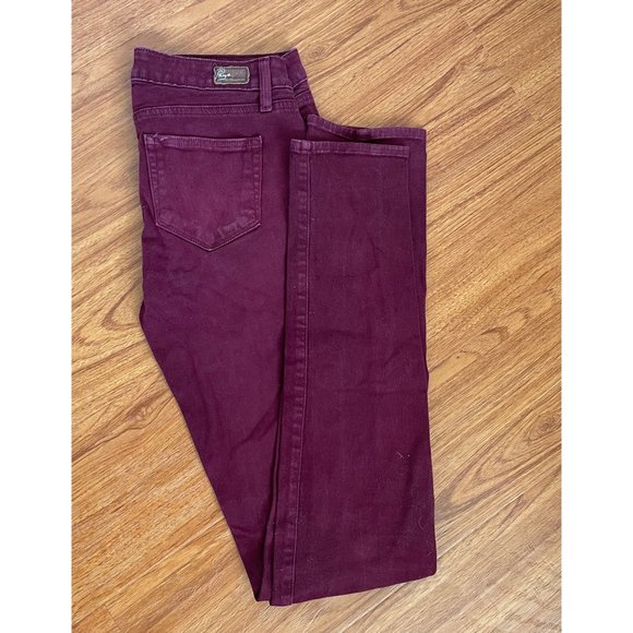Paige Purple Jeans - Picture 1 of 7